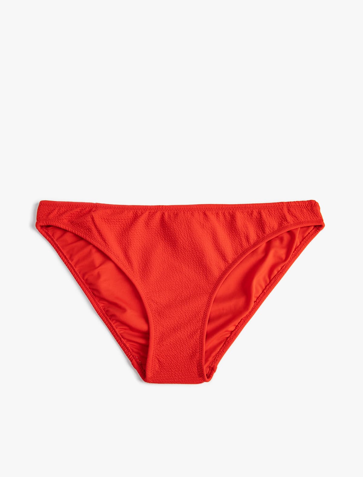 Teksturalı Bikini Altı Standart Bel
