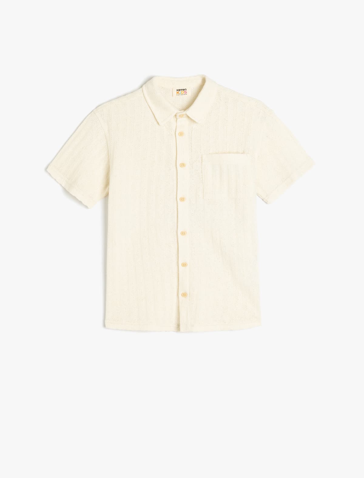 Qısaqol Pambıq Polo Boyun Böyük Boy T-shirt