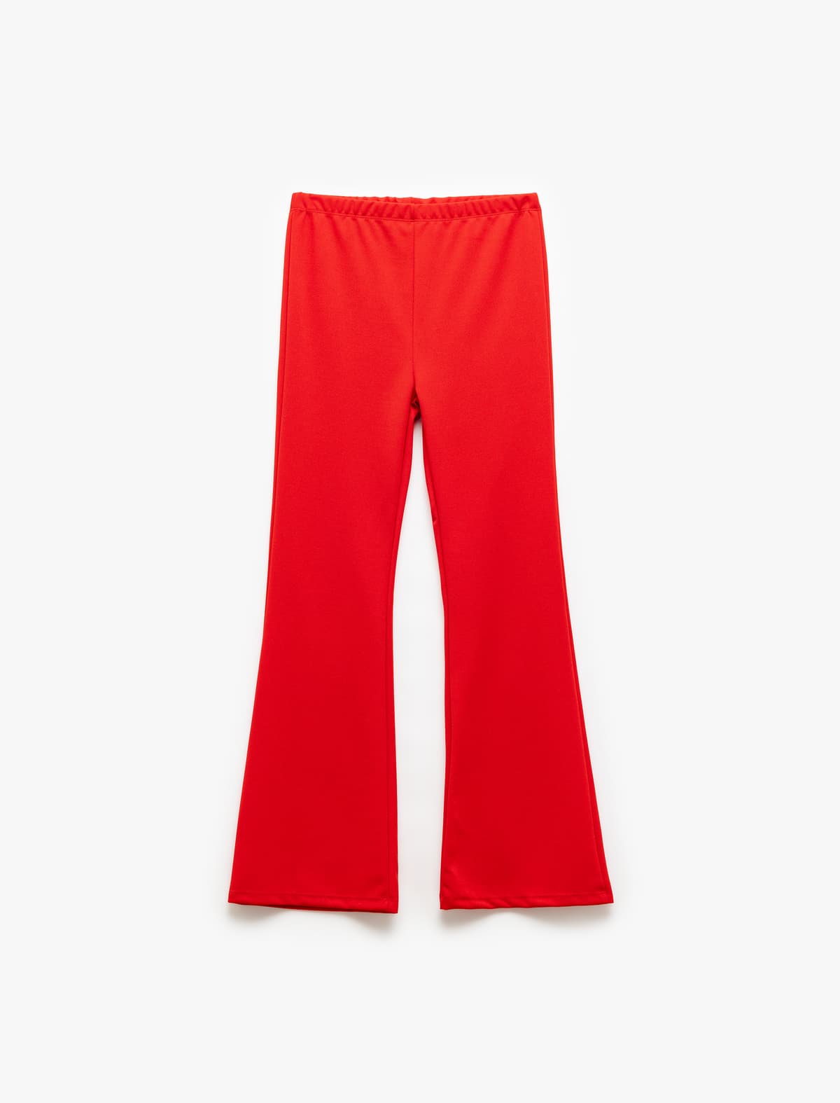 Yarıq Detallı Slim Fit Şalvar