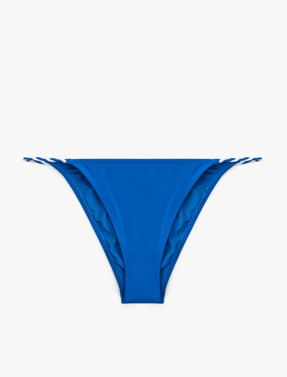 Rəng Kontrastlı Simli Bikini Altı