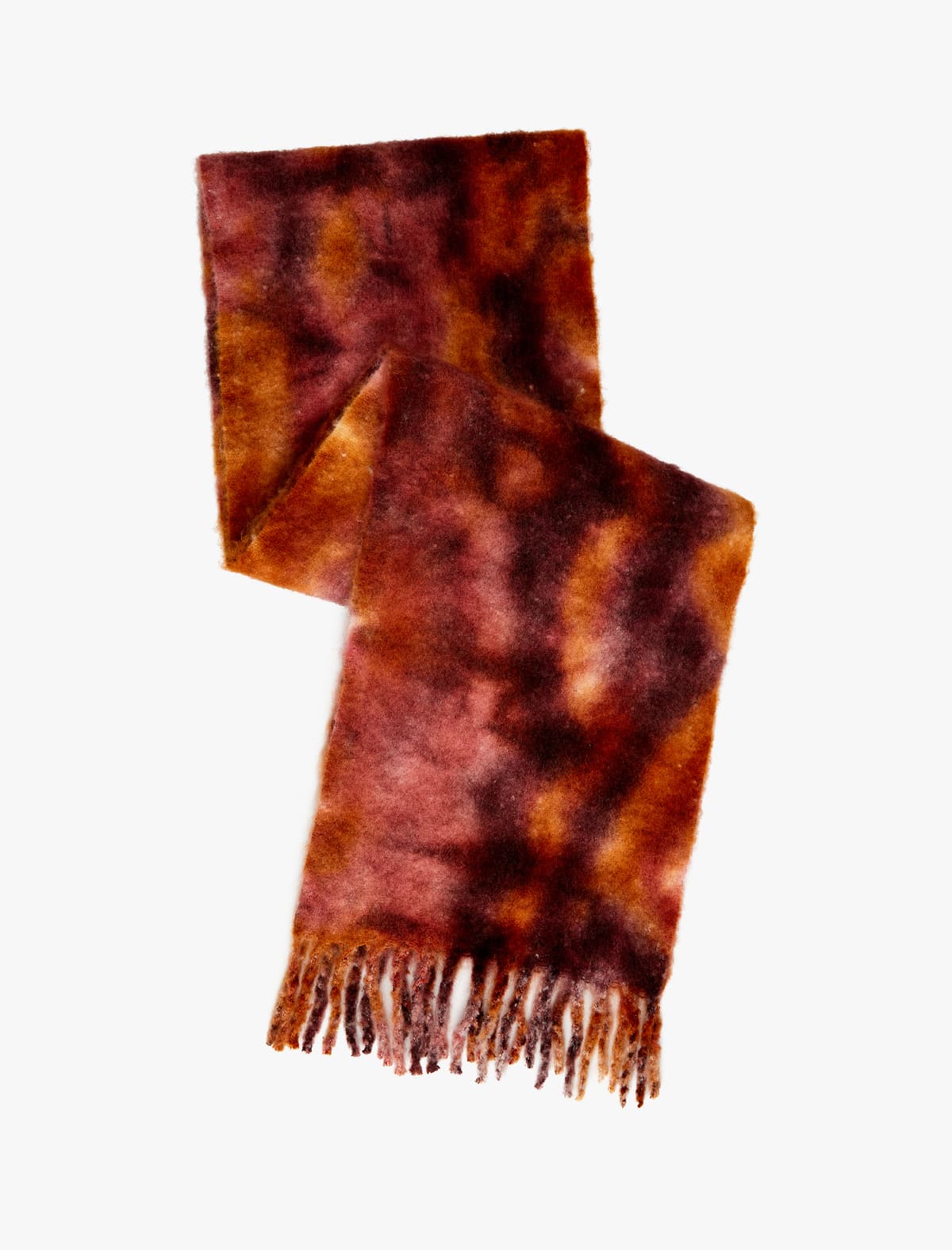 Batik Naxışlı Uzun Qotaslı Eşarp