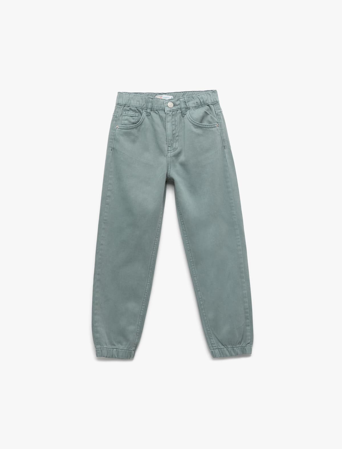Pambıq Cib Detallı Rahat Fit Basic Jogger Şalvar