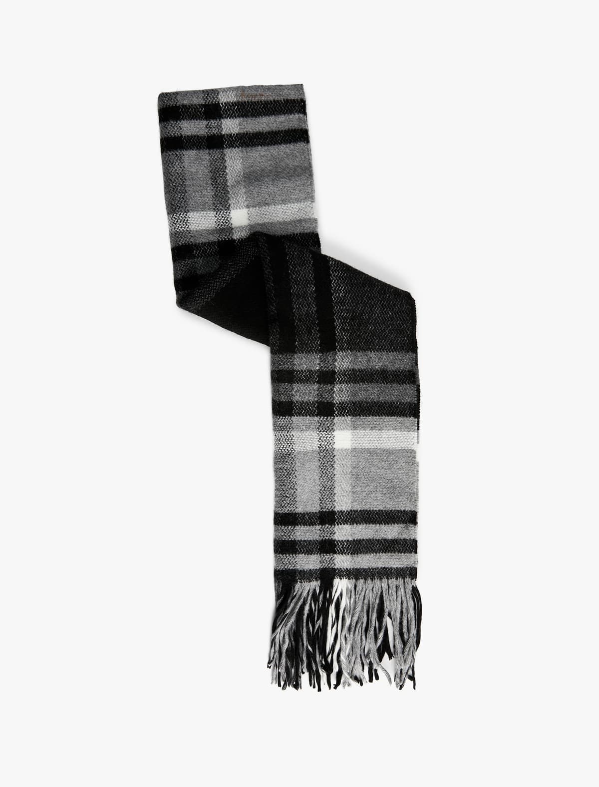 Uzun Plaid Qotaslı Eşarp