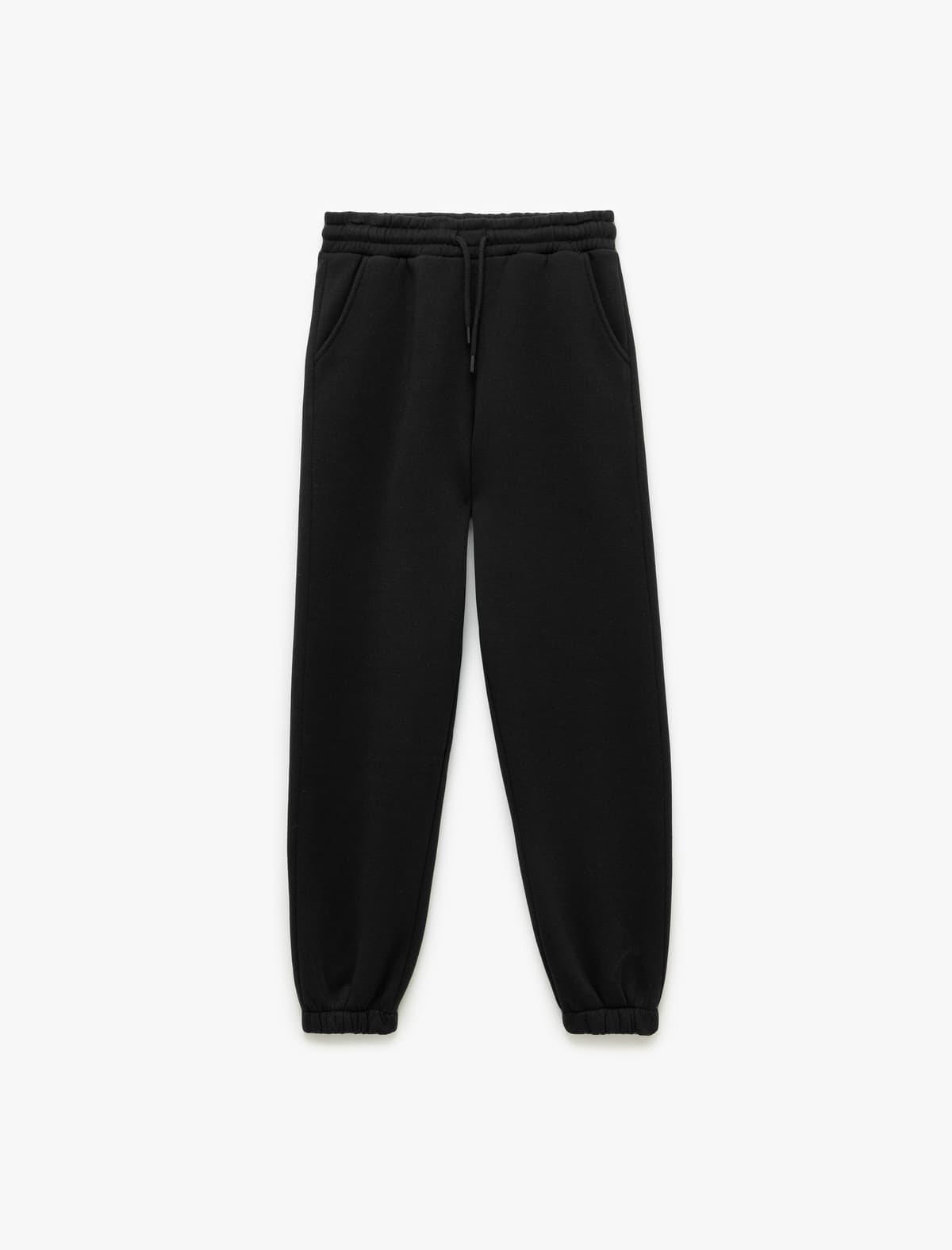 Lentli Cibli və Beli Bağlı Rahat Fit Jogger Sweatpants