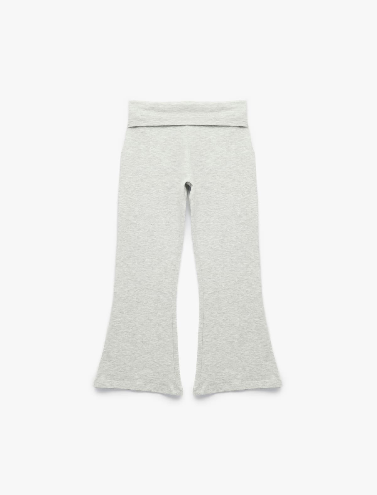 Pambıq Flare Ayaqlı Slim Fit Basic Şalvar