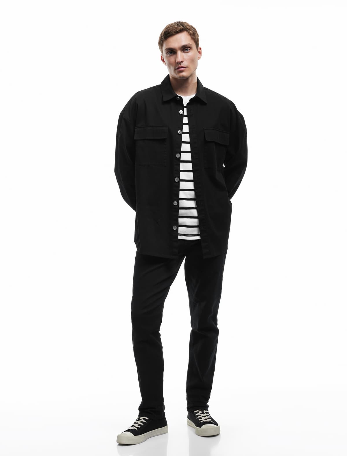 Pambıq Normal Bel İncə Düz Fit Jean Şalvar - Chadwick Jean