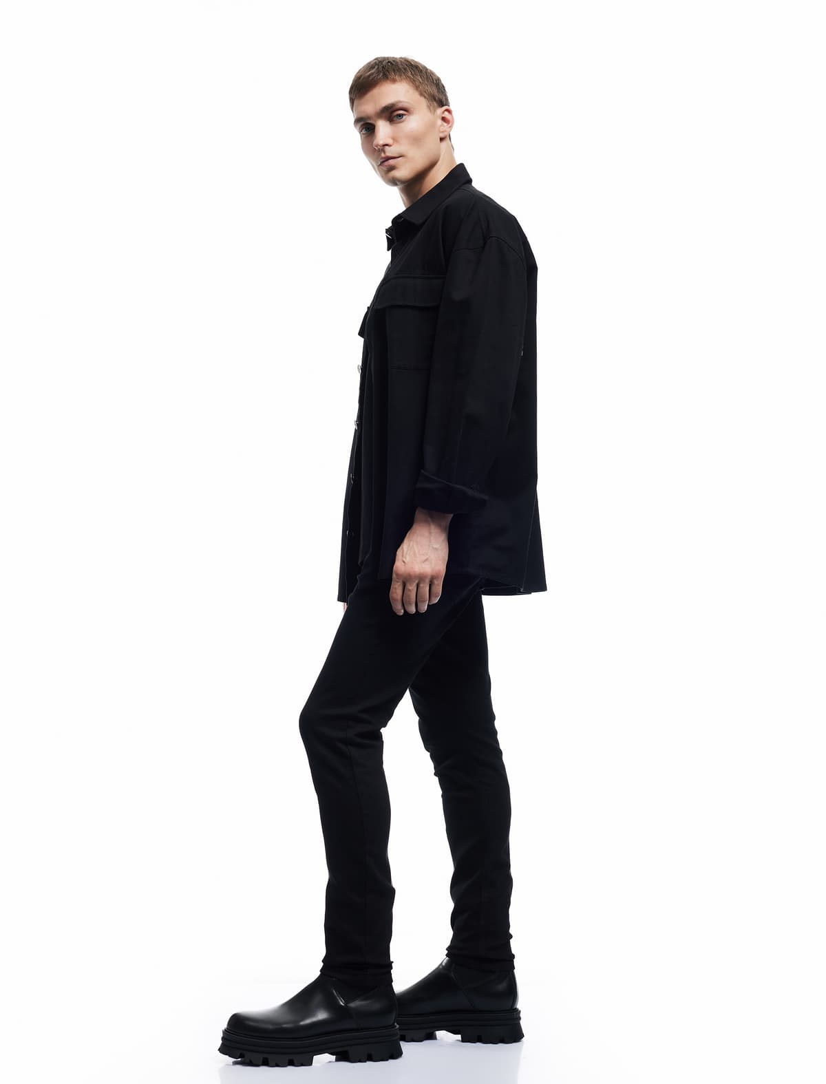Normal Bel Skinny Fit Cib Detallı Jean Şalvar - Michael Jean