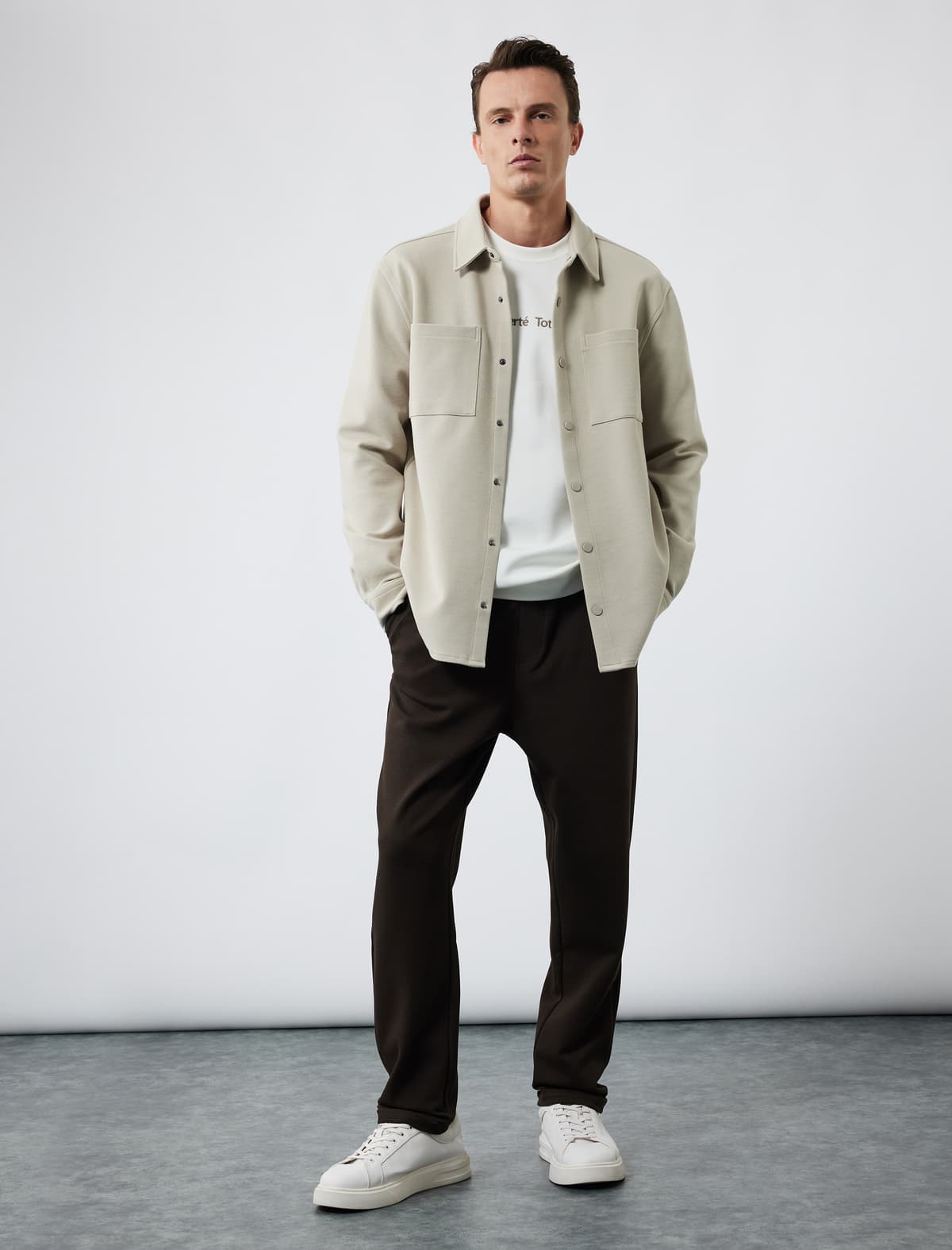 Normal Bel Pambıq Normal Fit Sweatpants