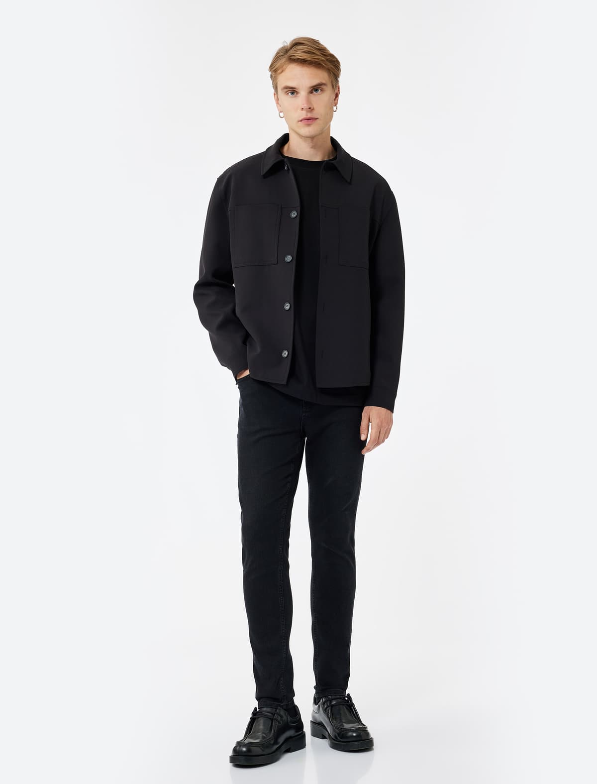 Normal Bel Pambıq Skinny Fit Jean Şalvar - Michael Jean