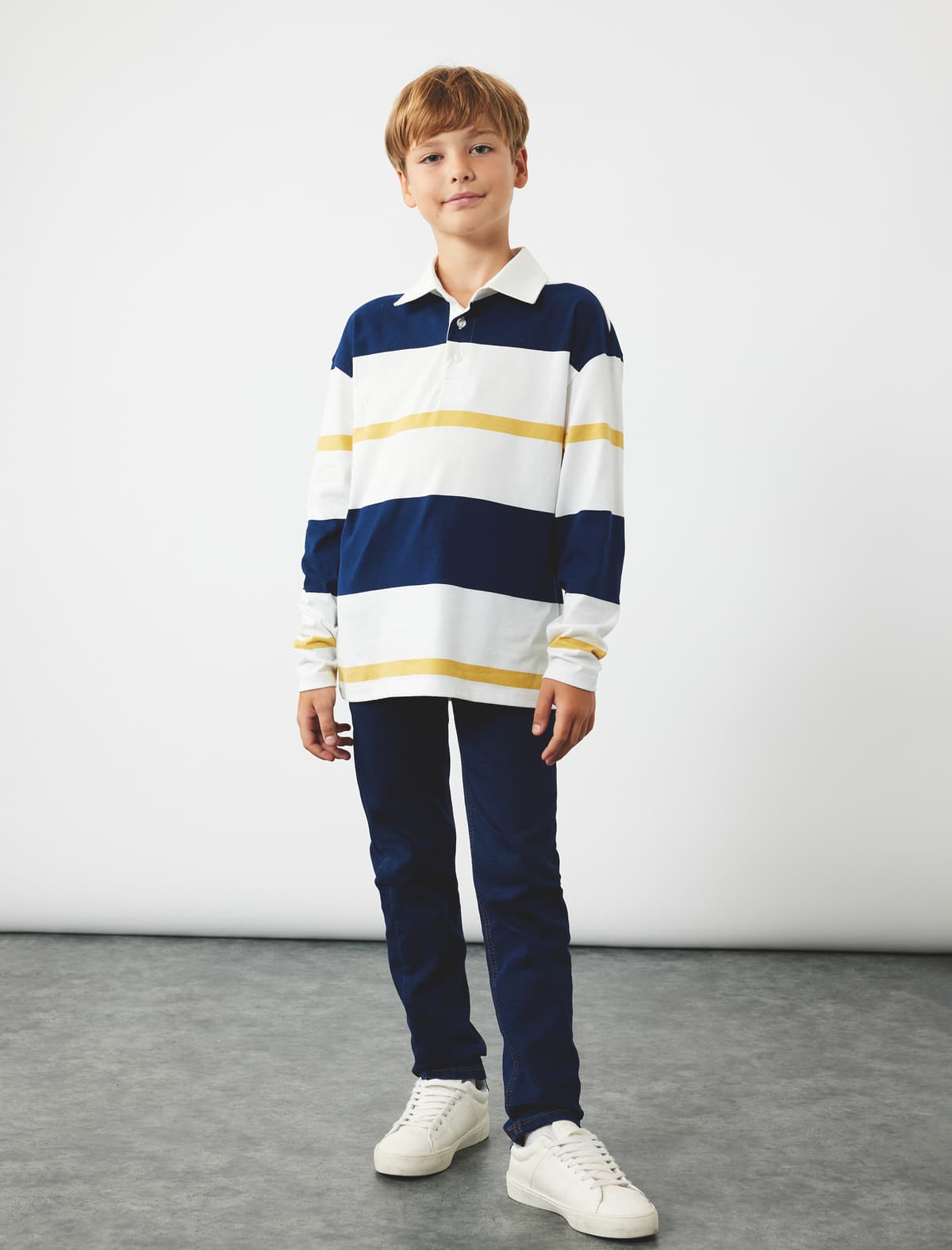 Pambıqdan Tənzimlənən Elastik Slim Fit Denim Şalvar