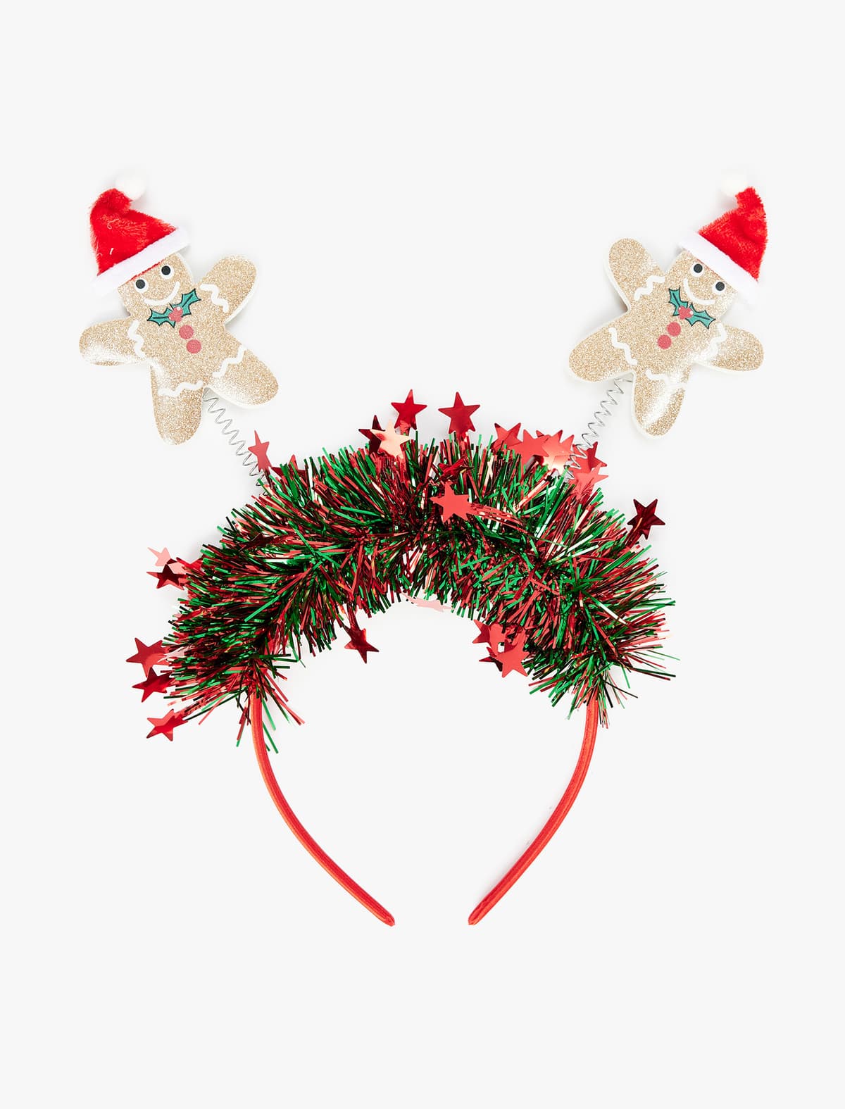 Gingerbread Man Detallı Milad Tacı