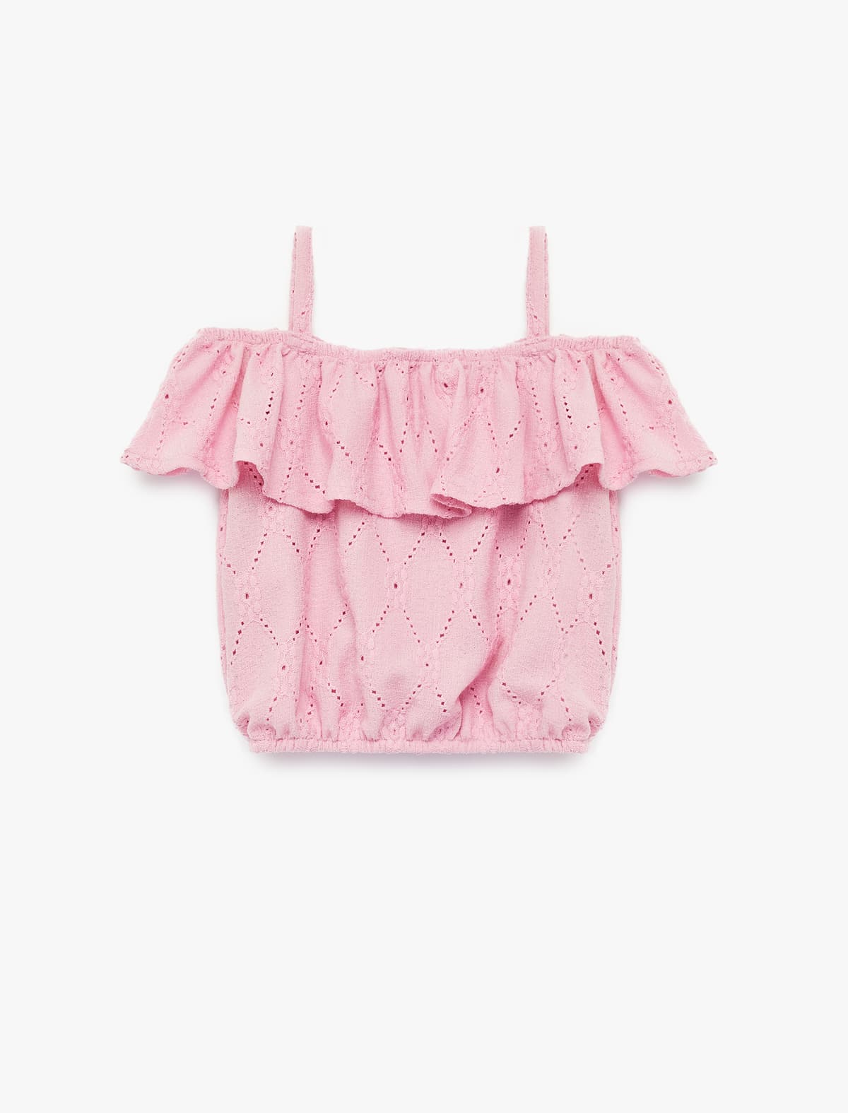 Naxışlı Bel Elastik Frilly Kəmər İdmançı