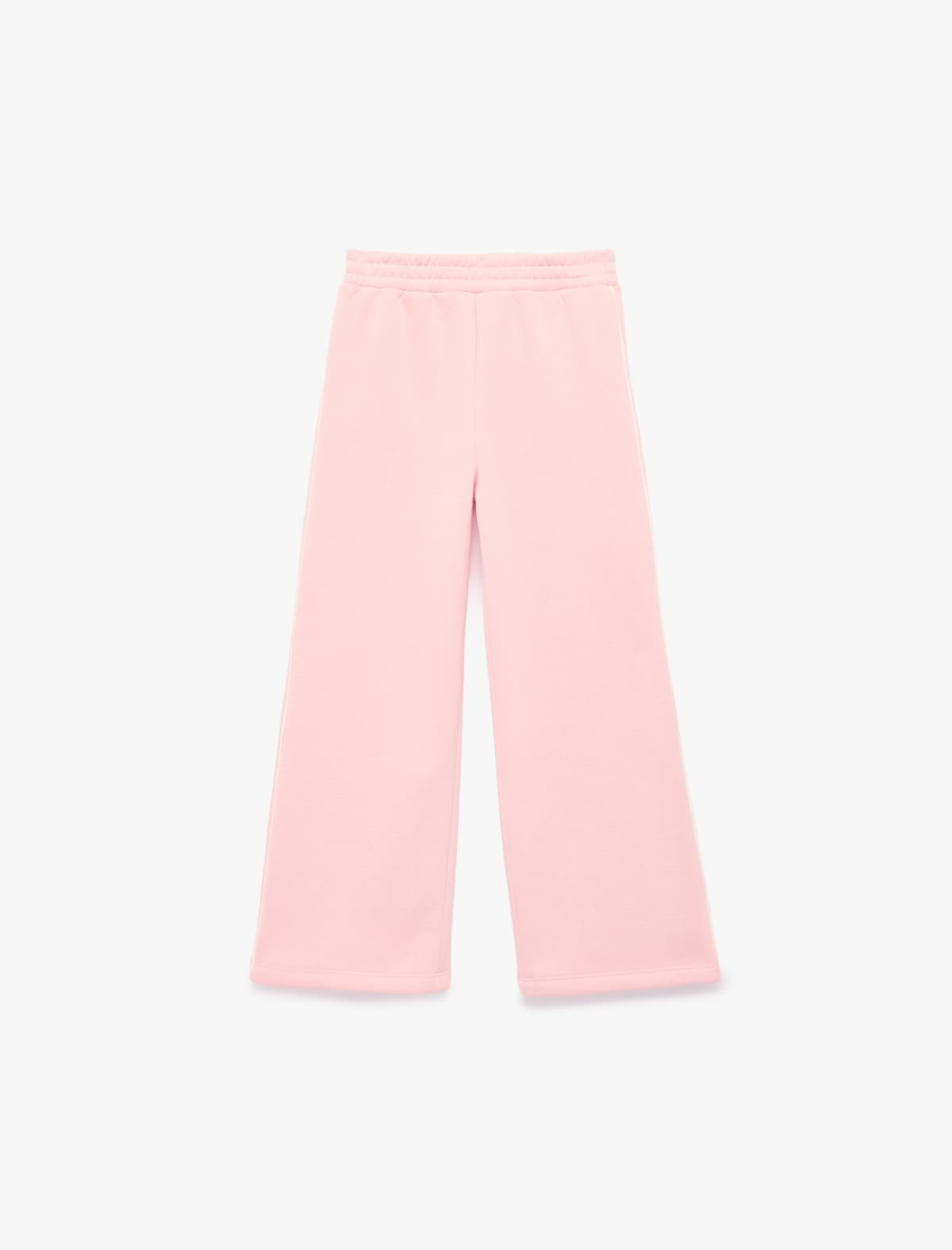 Elastik Bel və Boru ilə Əsas Geniş Paçalı Sweatpants