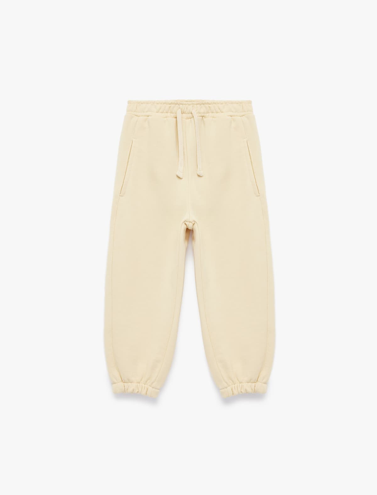 Pambıq Elastik Belli Böyük Ölçülü Basic Sweatpants