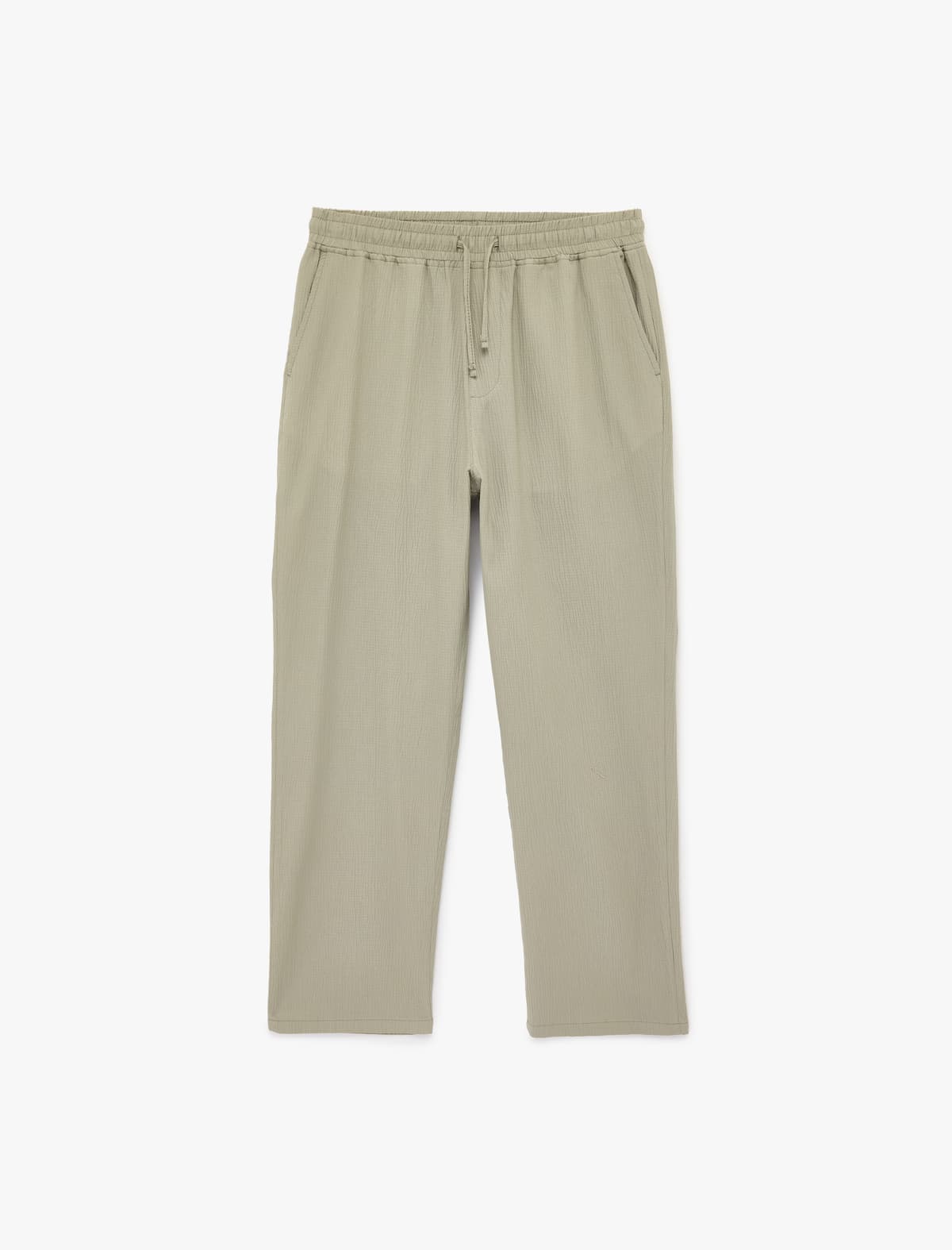 Normal fit Cib Qırışıq Bel Krujeva Chino Şalvar