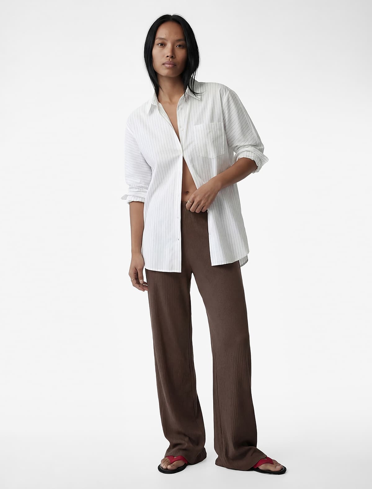 Viskoz Qarışığı Klassik Kesim Slim Fit Şalvar