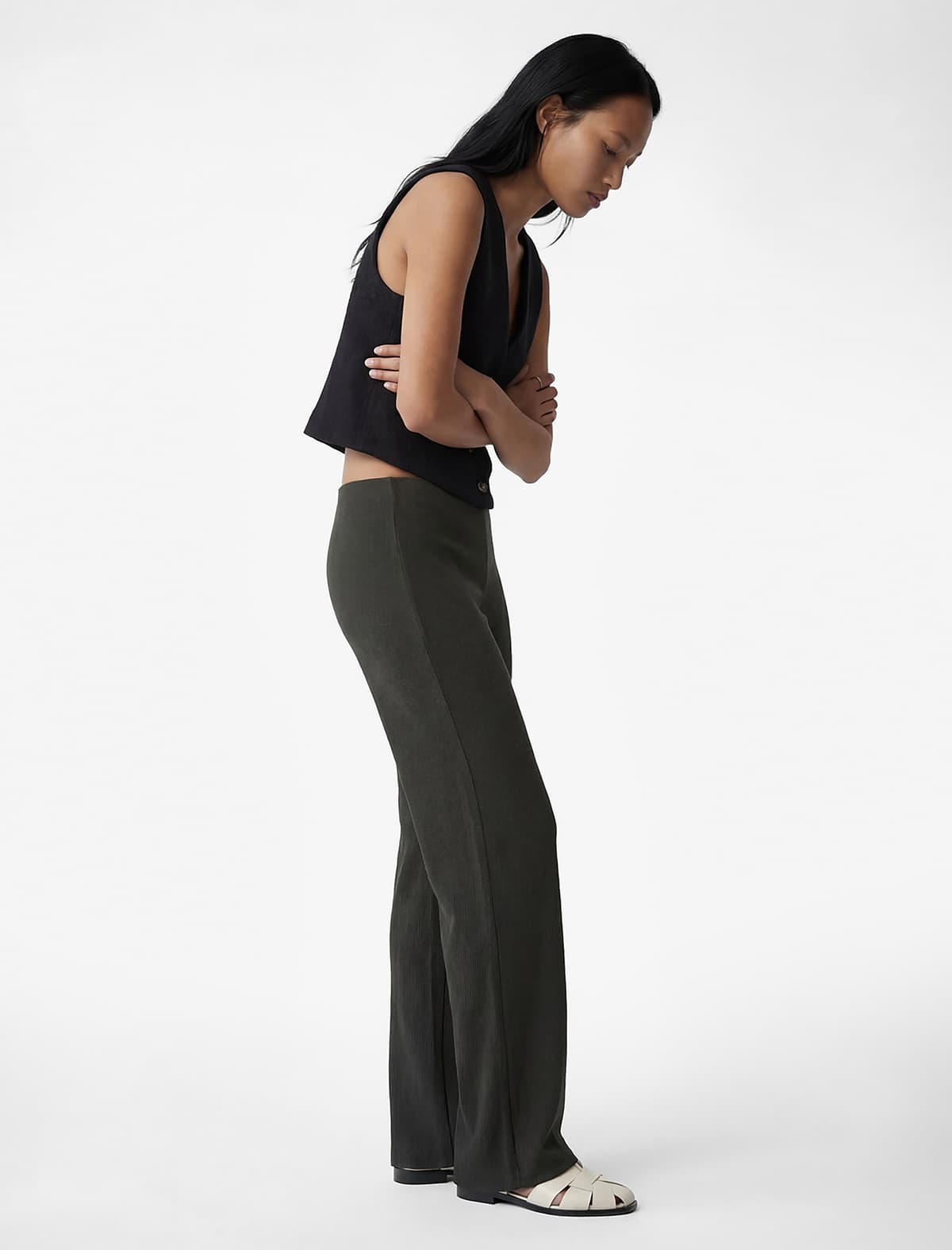 Viskoz Qarışığı Klassik Kesim Slim Fit Şalvar