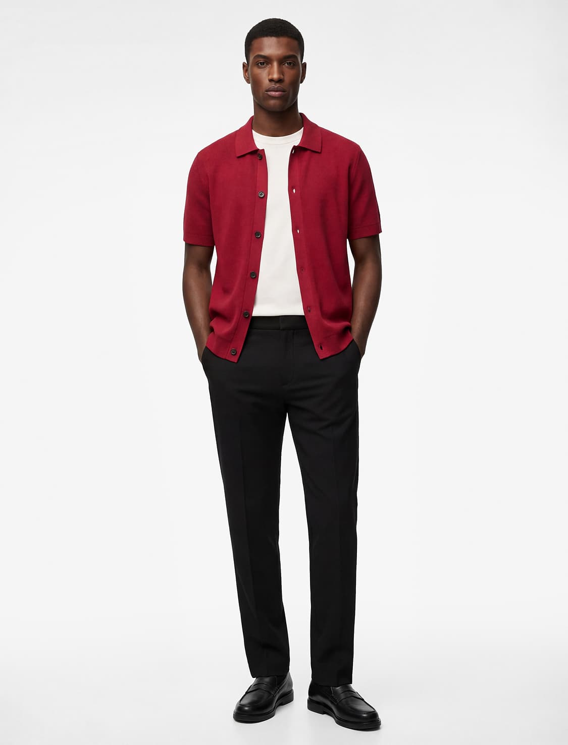 Slim Fit Normal Bel Cib Parça Şalvar