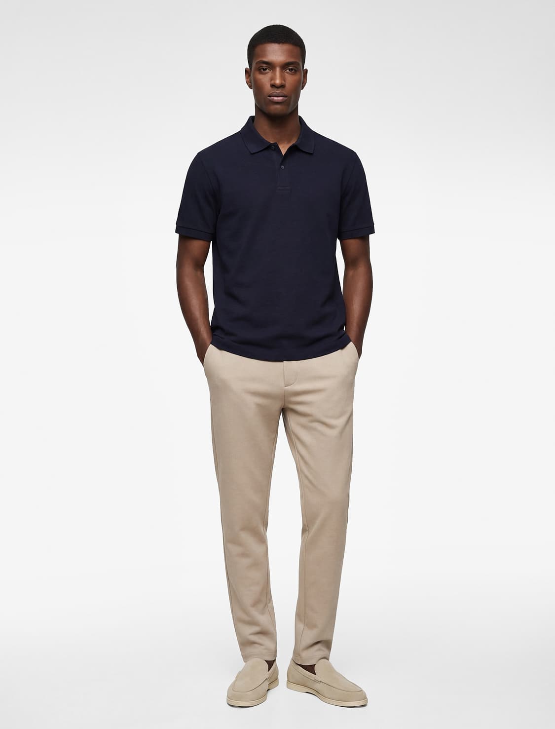 Slim Fit Normal Bel Cib Parça Şalvar
