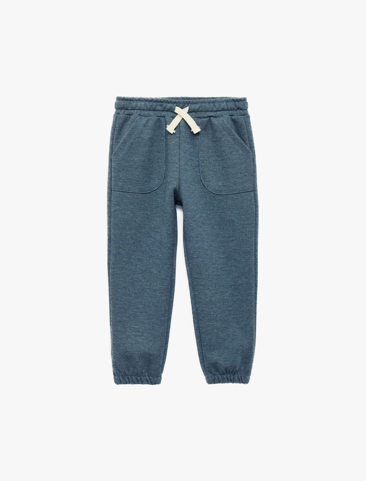 Elastik Bel və Cib ilə Jogger Sweatpants