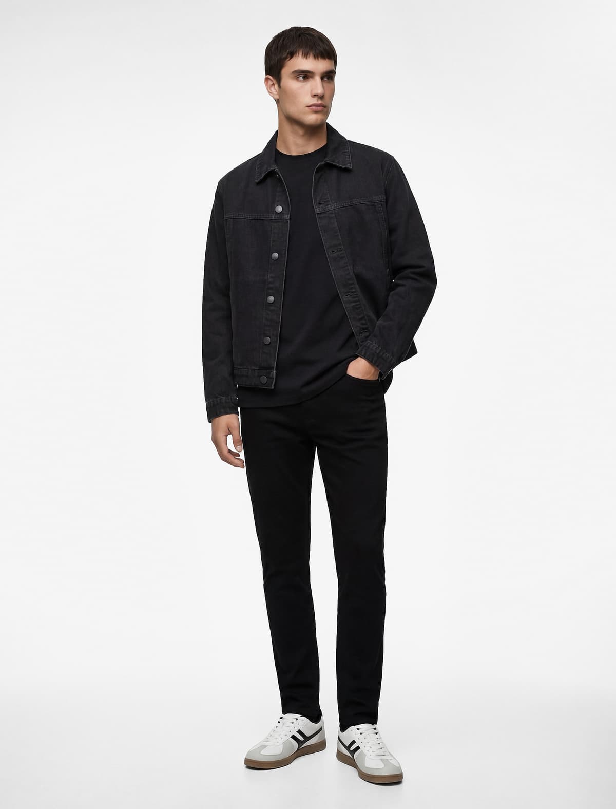 Pambıq Normal Bel Skinny Fit Jean Şalvar - Michael Jean