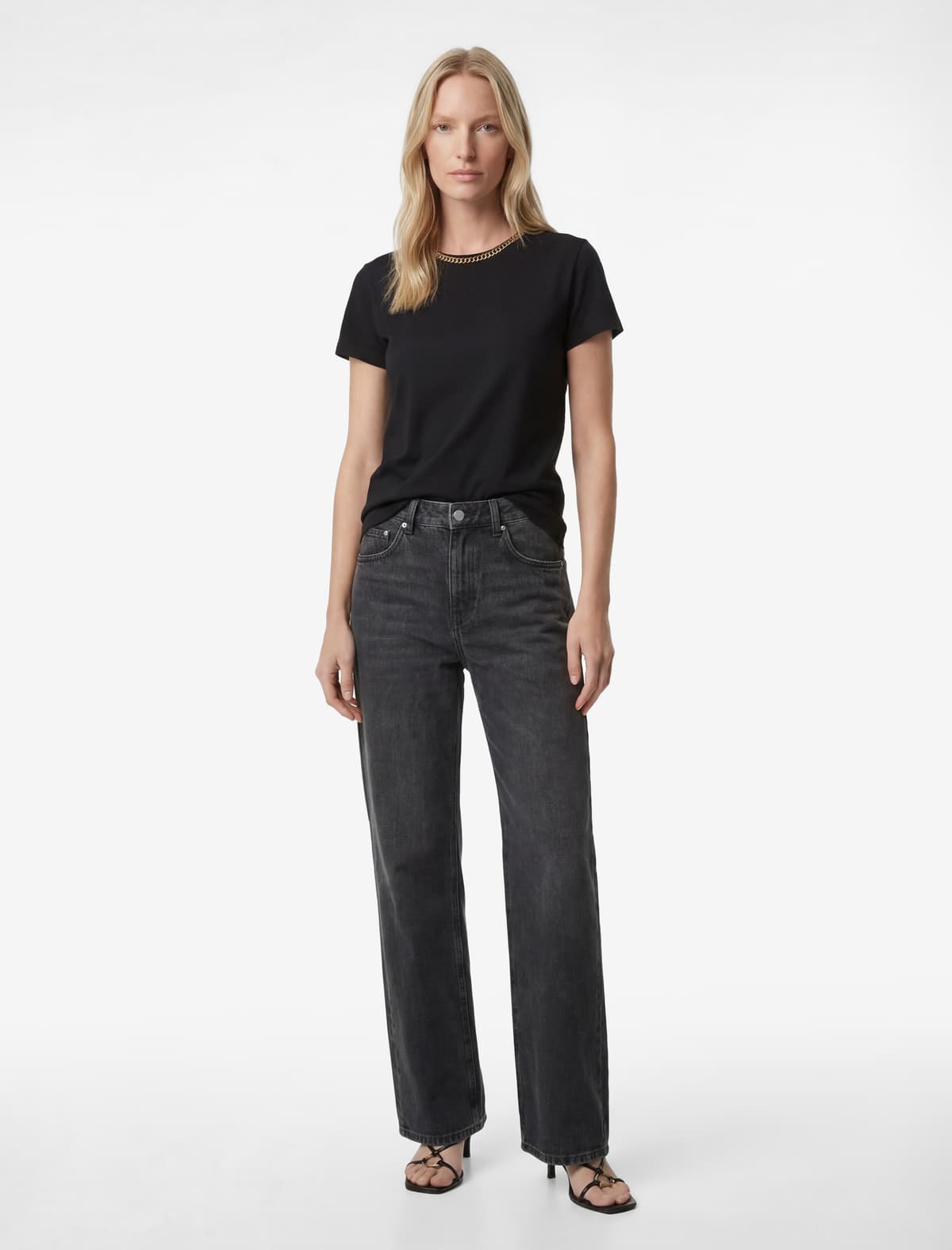 Slim fit Qısaqol Yaxalı Pambıq Tişört