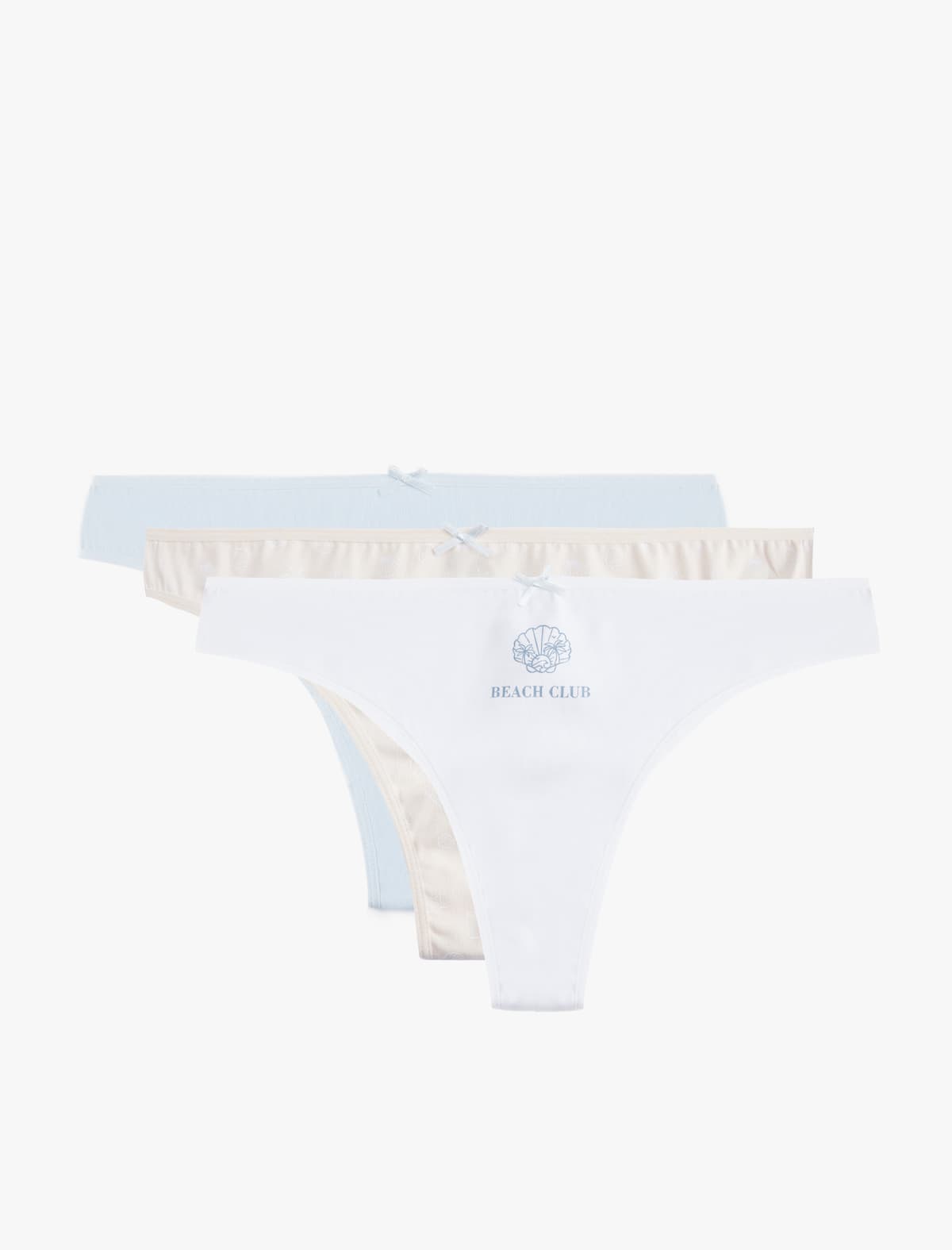 Rahat Çaplı Yaylı 3 Parçalı Brazilian Pantolon Dəsti