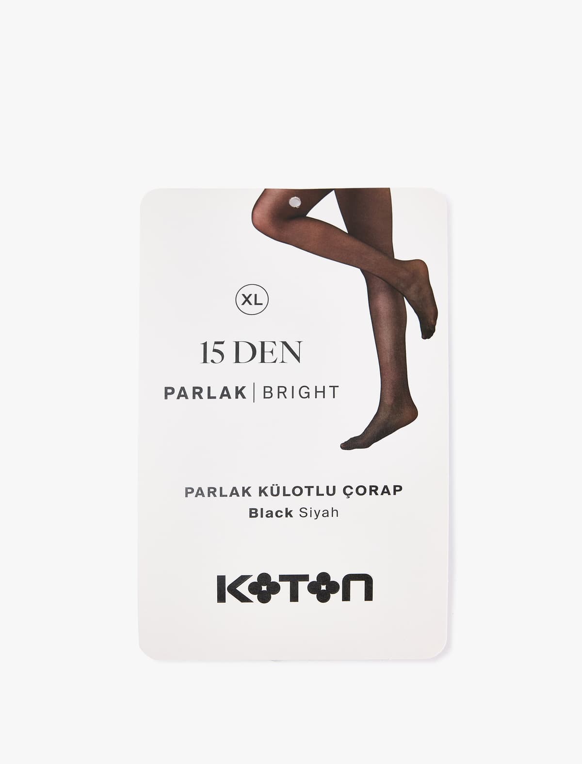 15 Den Parlaq Külotlu Çorap