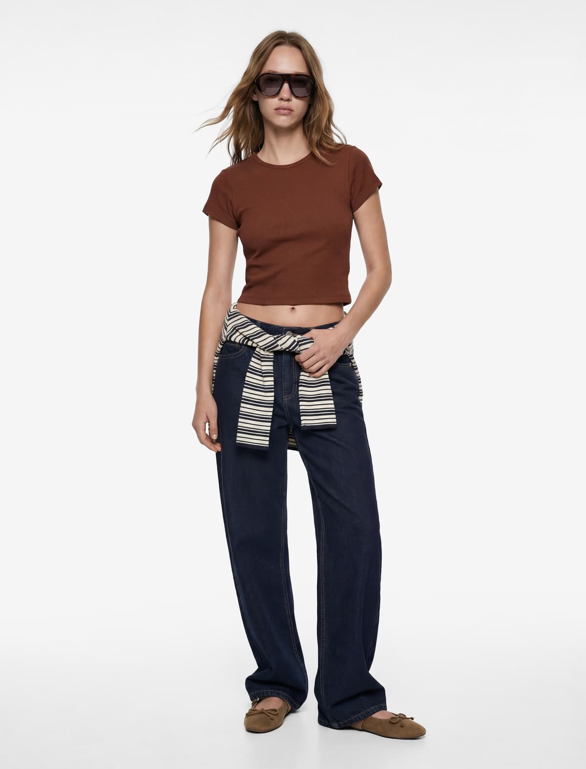 Pambıqdan Qısaqol Yakalı Slim Fit Kamzollu köynək