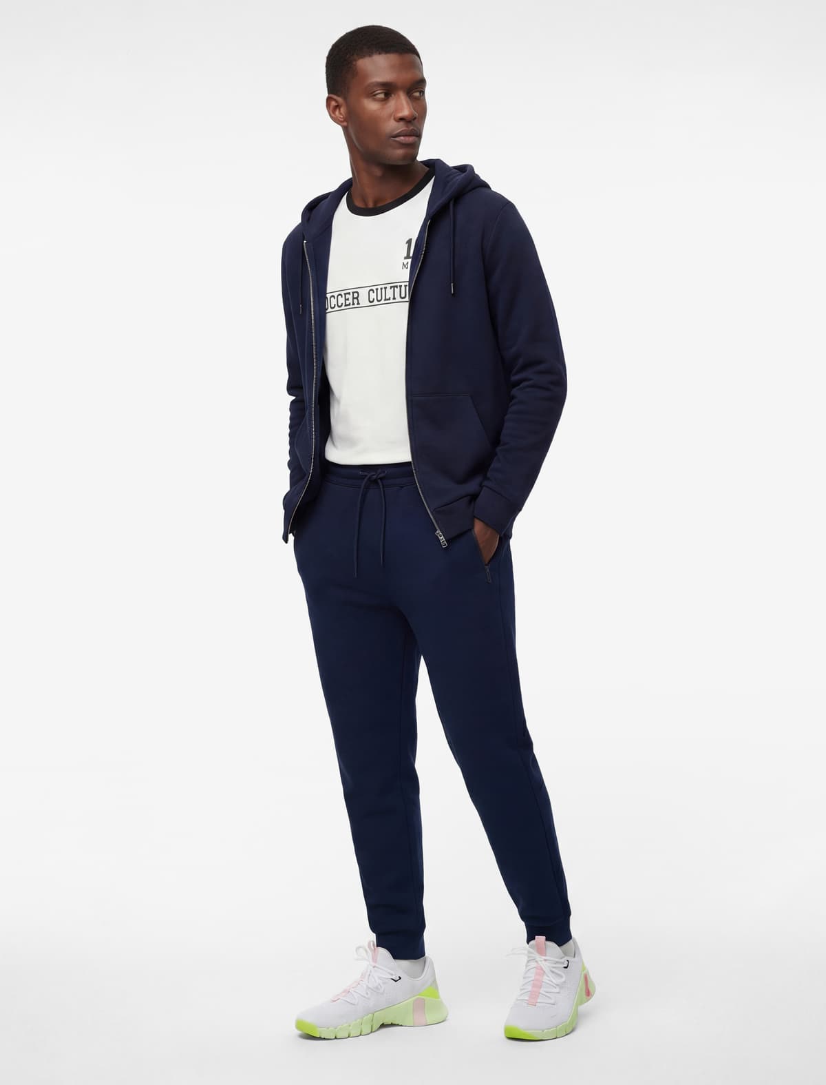 Pambıq Cibli Bel Jogger İdman Sweatpants