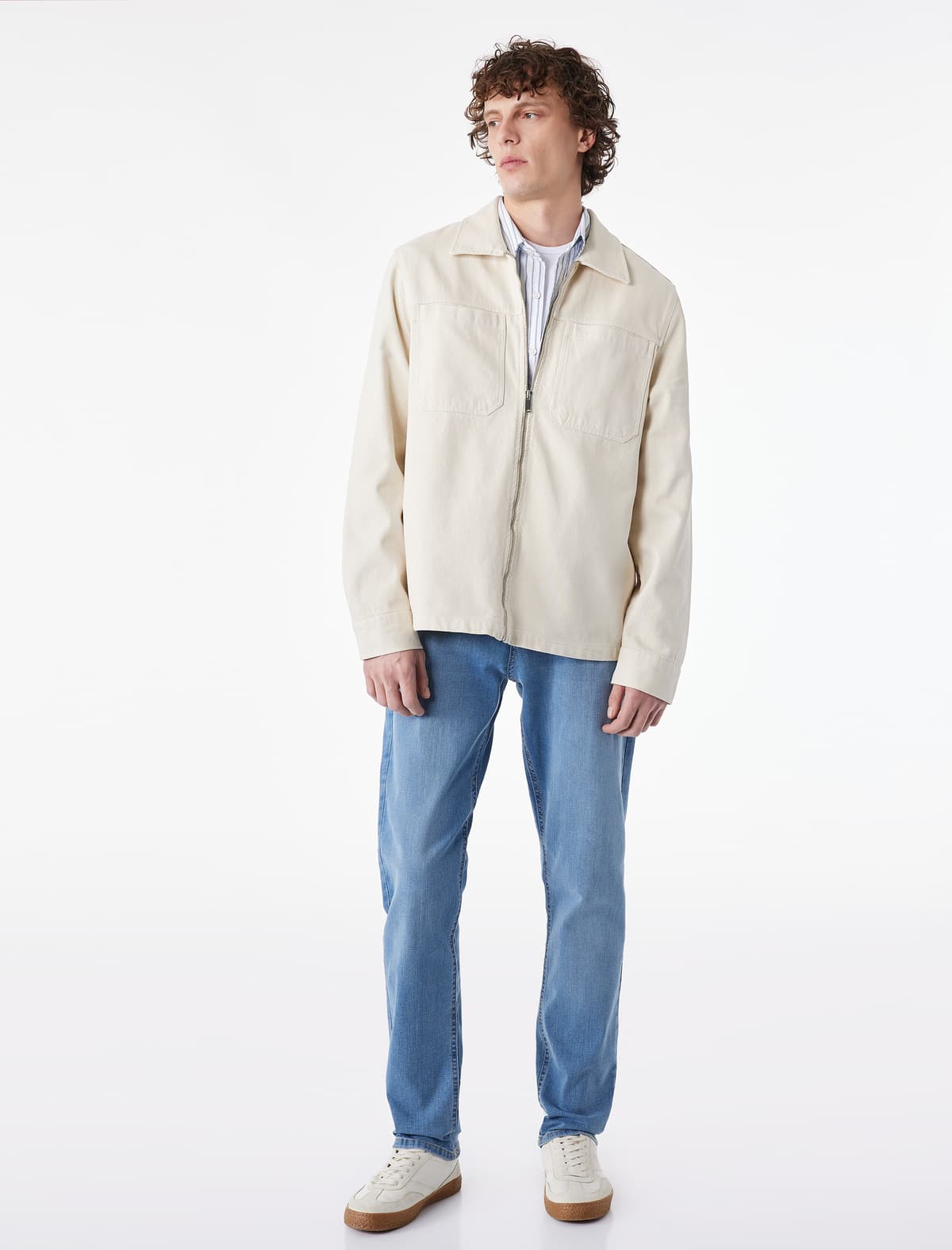 Normal Bel Slim Fit Jean Şalvar - Brad Jean