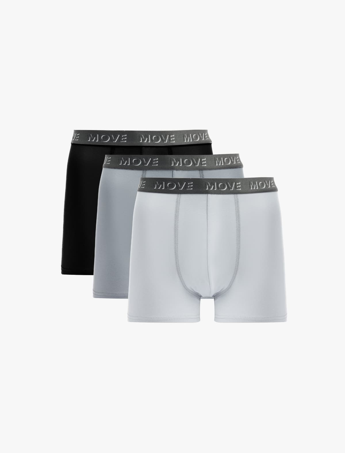 Normal fit Çaplı Bel Detallı Pambıq 3 Parçalı Boksçu Dəsti