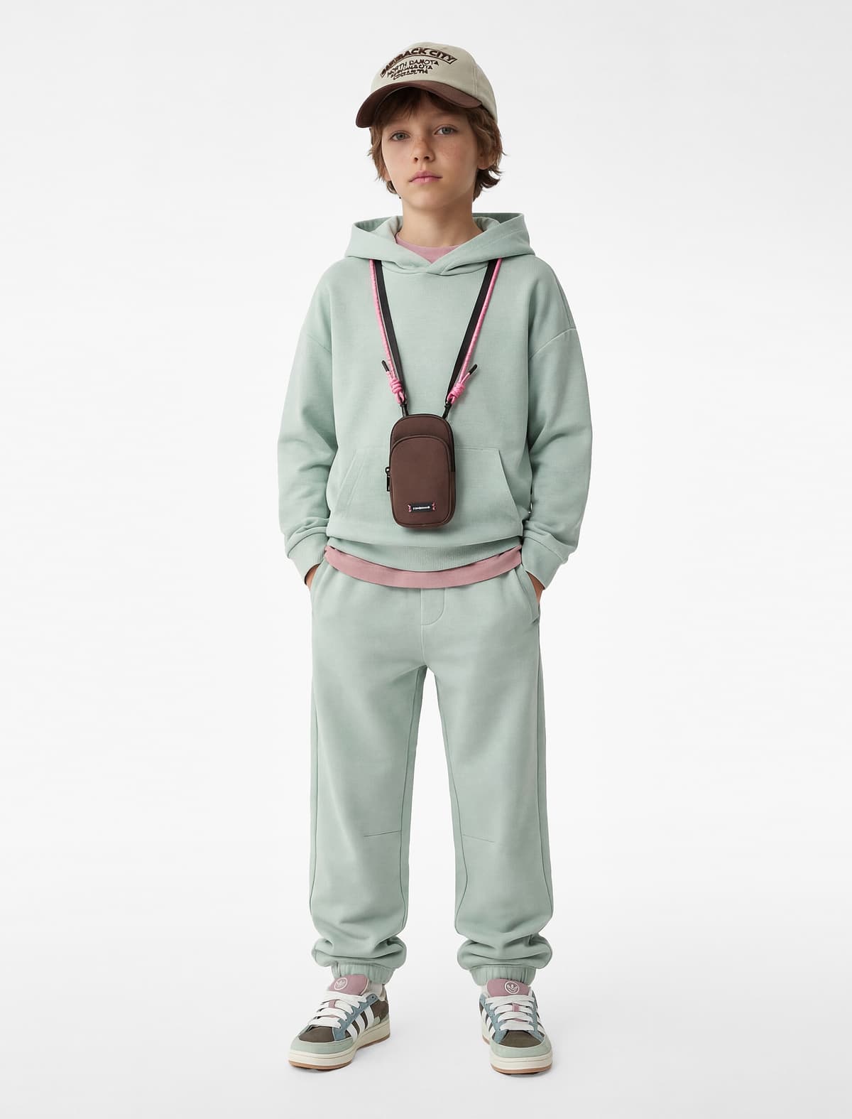 Cibli və Elastik Belli Böyük Boy Basic Jogger Sweatpants