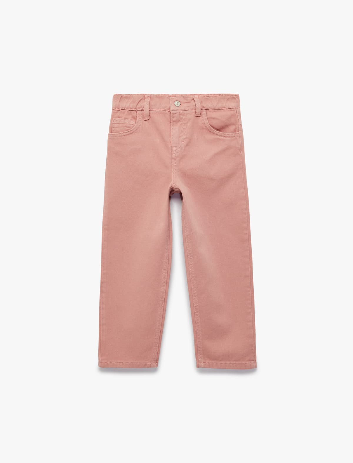 Cibli Pambıqdan Geniş Ayaqlı Denim Şalvar