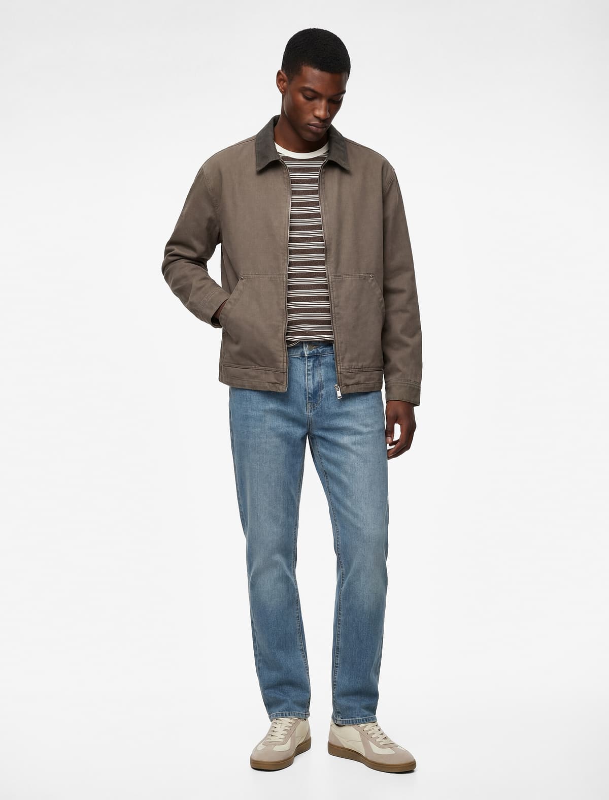 Normal Bel Cibli Slim Fit Jean Şalvar - Brad Jean