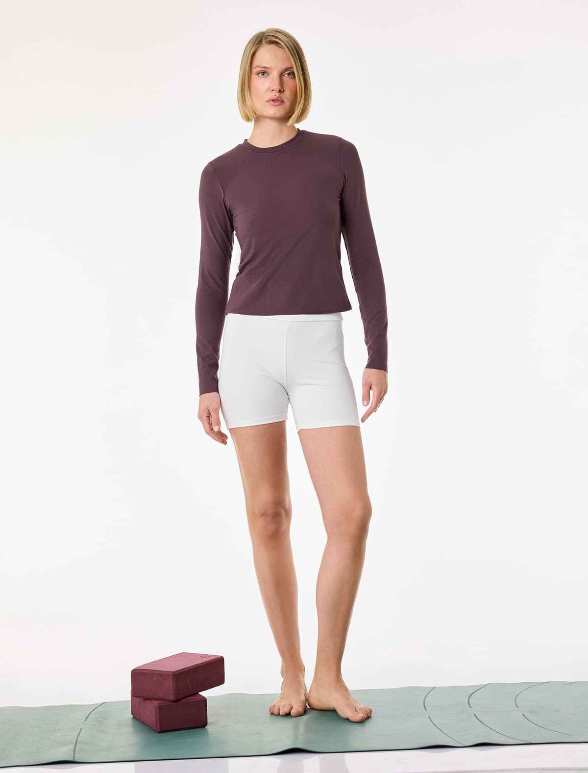 Dəyirmi yaxa Uzunqol Slim fit İdman Tişört