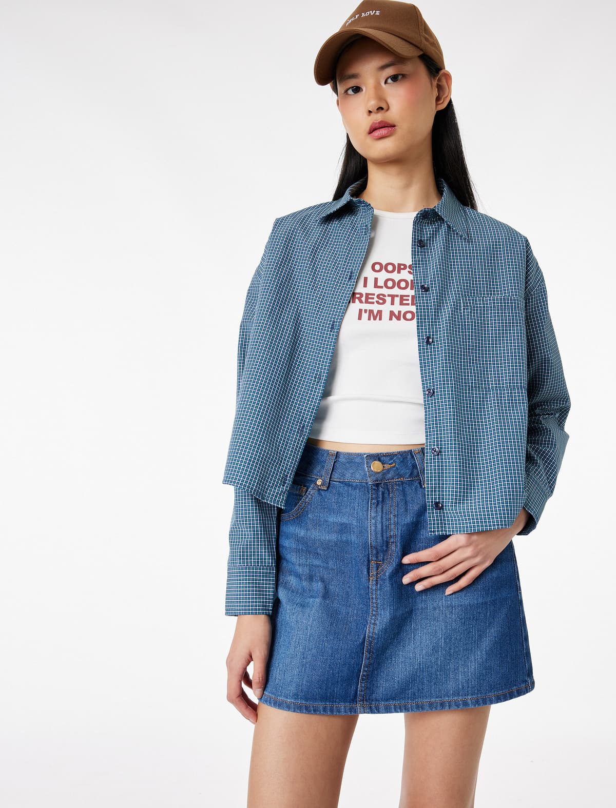 Normal fit Uzunqol Klassik Yaxalı Tişört