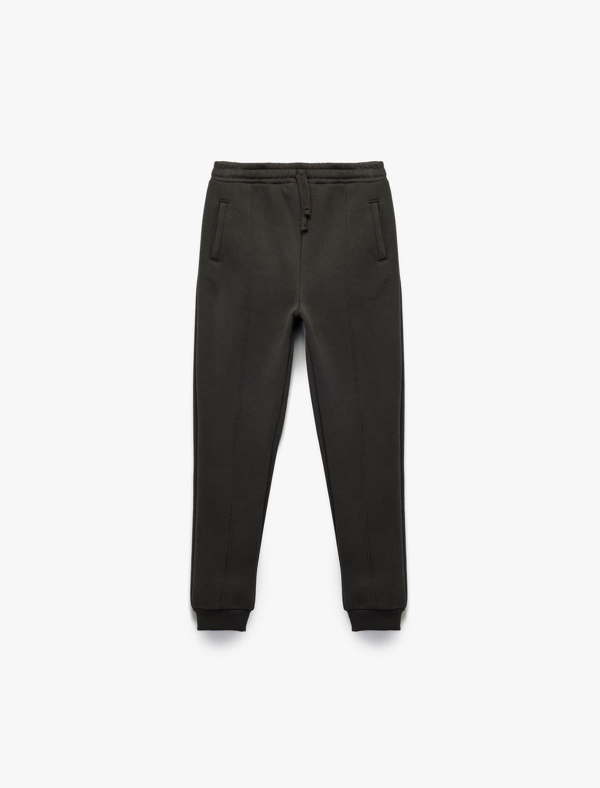 Cibli və Bel Qalstuklu Əsas İpli Sweatpants