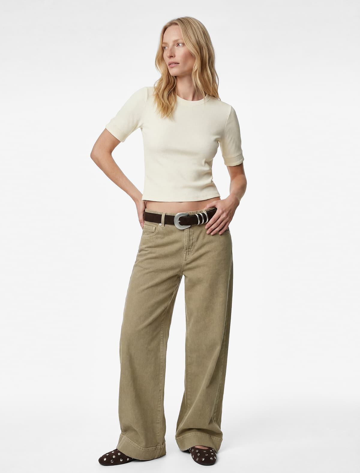 Viskoz parça Slim Fit Qısaqol Yakalı köynək