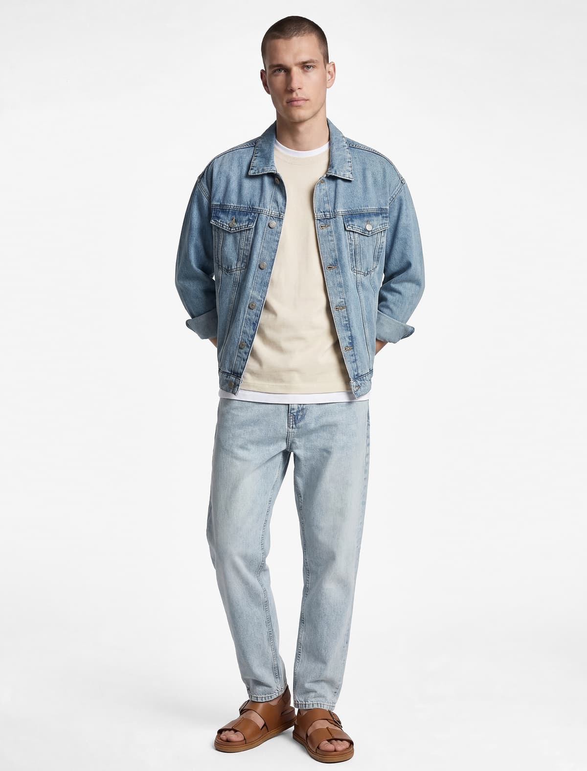 Normal Bel Normal Fit Konik Cins Şalvar - Joe Jean