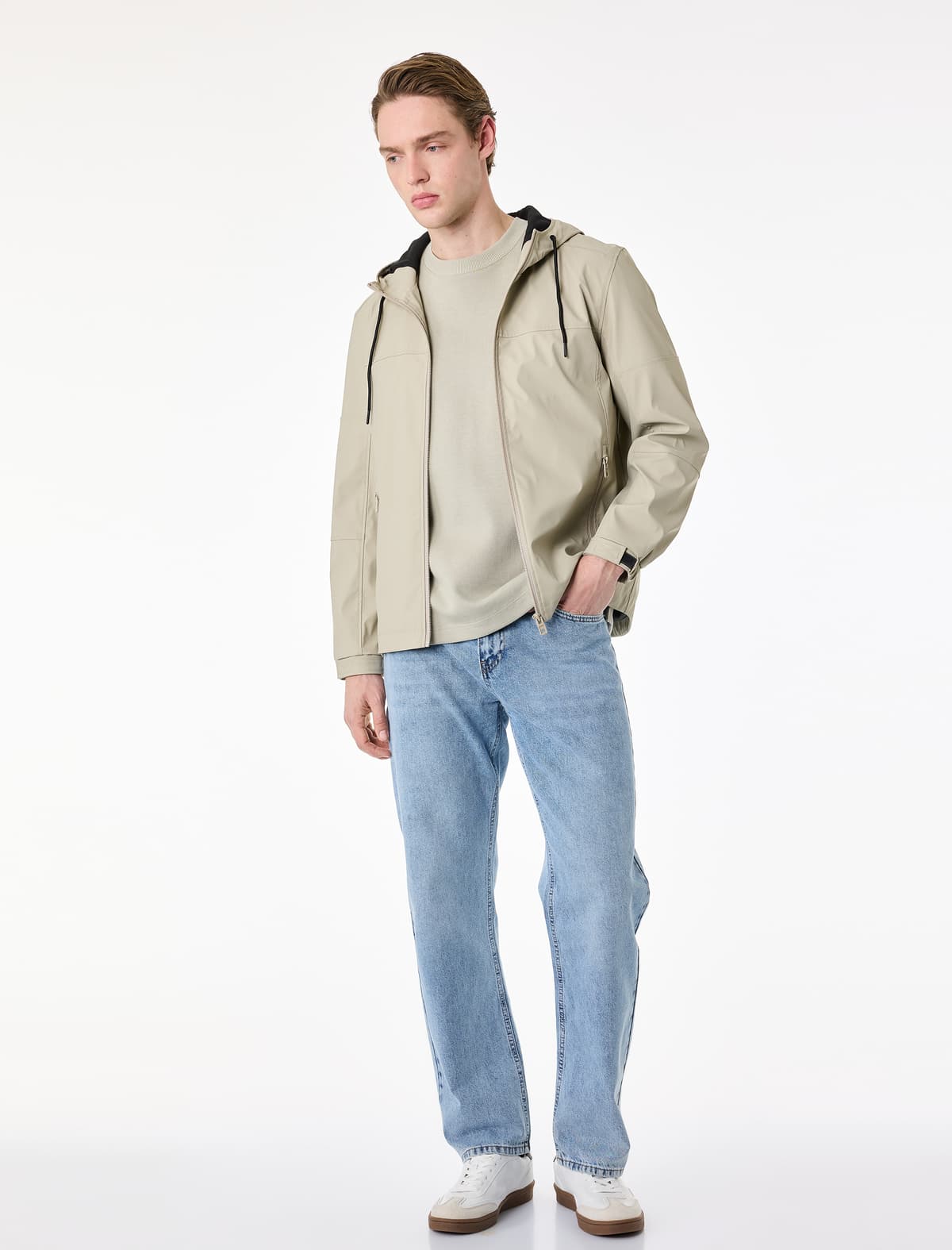 Pambıq 5 Cib Normal Bel Vintage Düz Fit Jean Şalvar