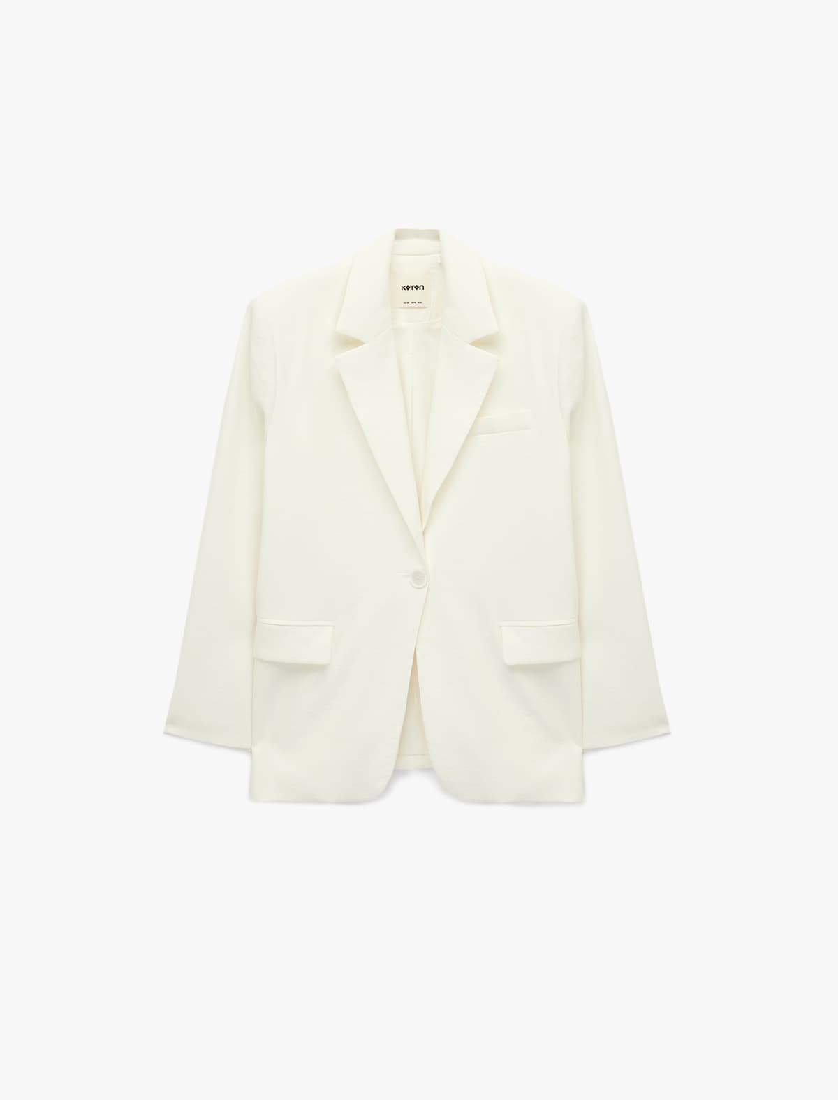 Cibli uzunqol böyük ölçülü blazer gödəkçə