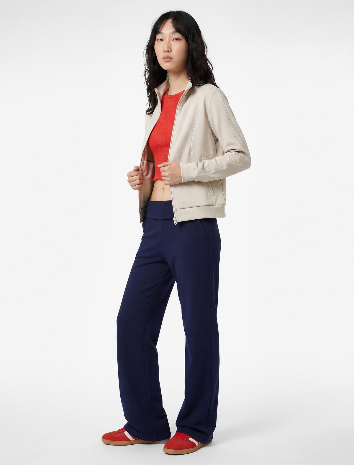 Slim Fit Modal Qarışıq Şalvar