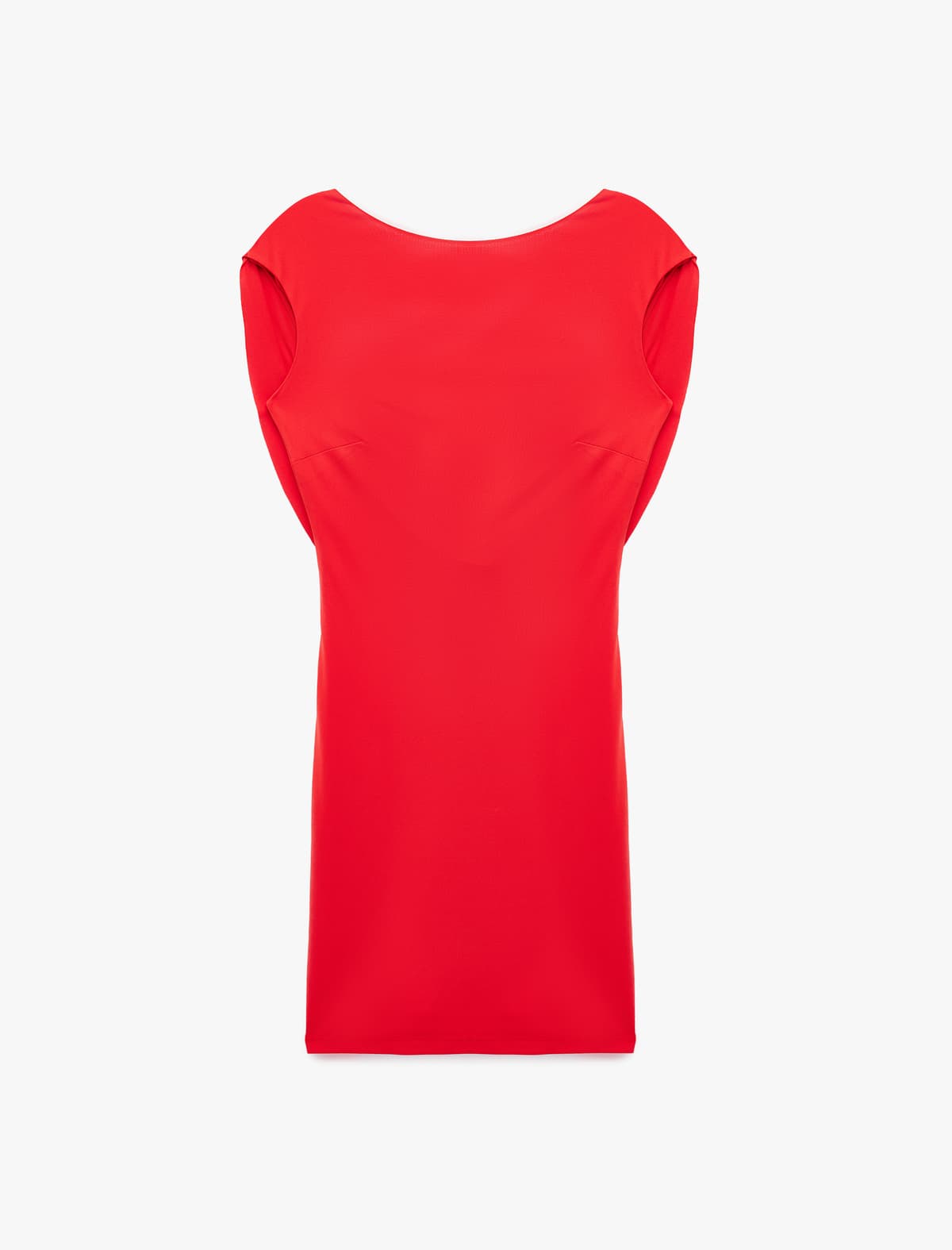 Metal Aksessuarlar ilə Qolsuz Çubuq Yaxa Bodycon Mini Gecə Gecəsi