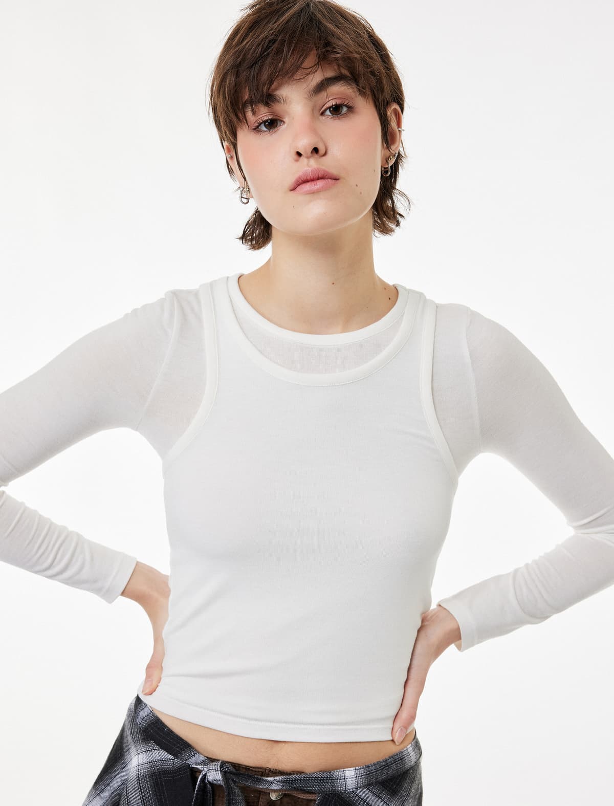 T-shirt uzunqol