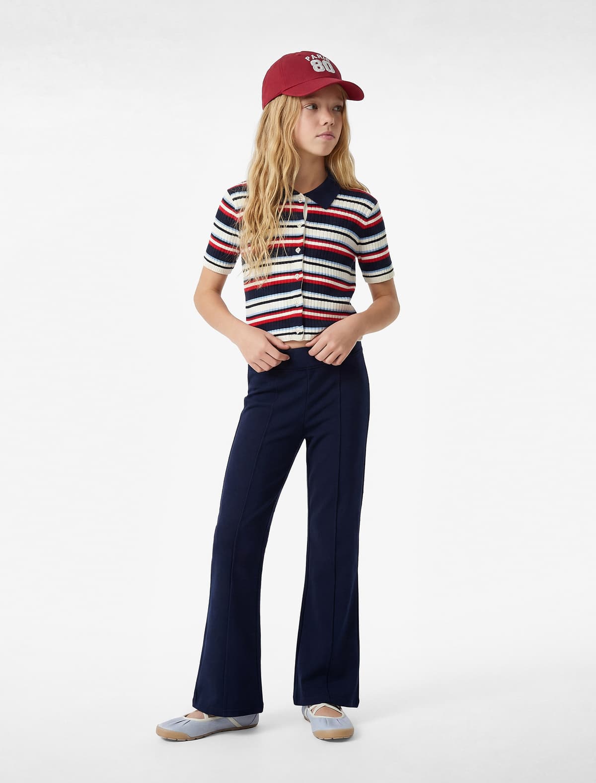 Viskoz Qarışığı Slim fit Şalvar
