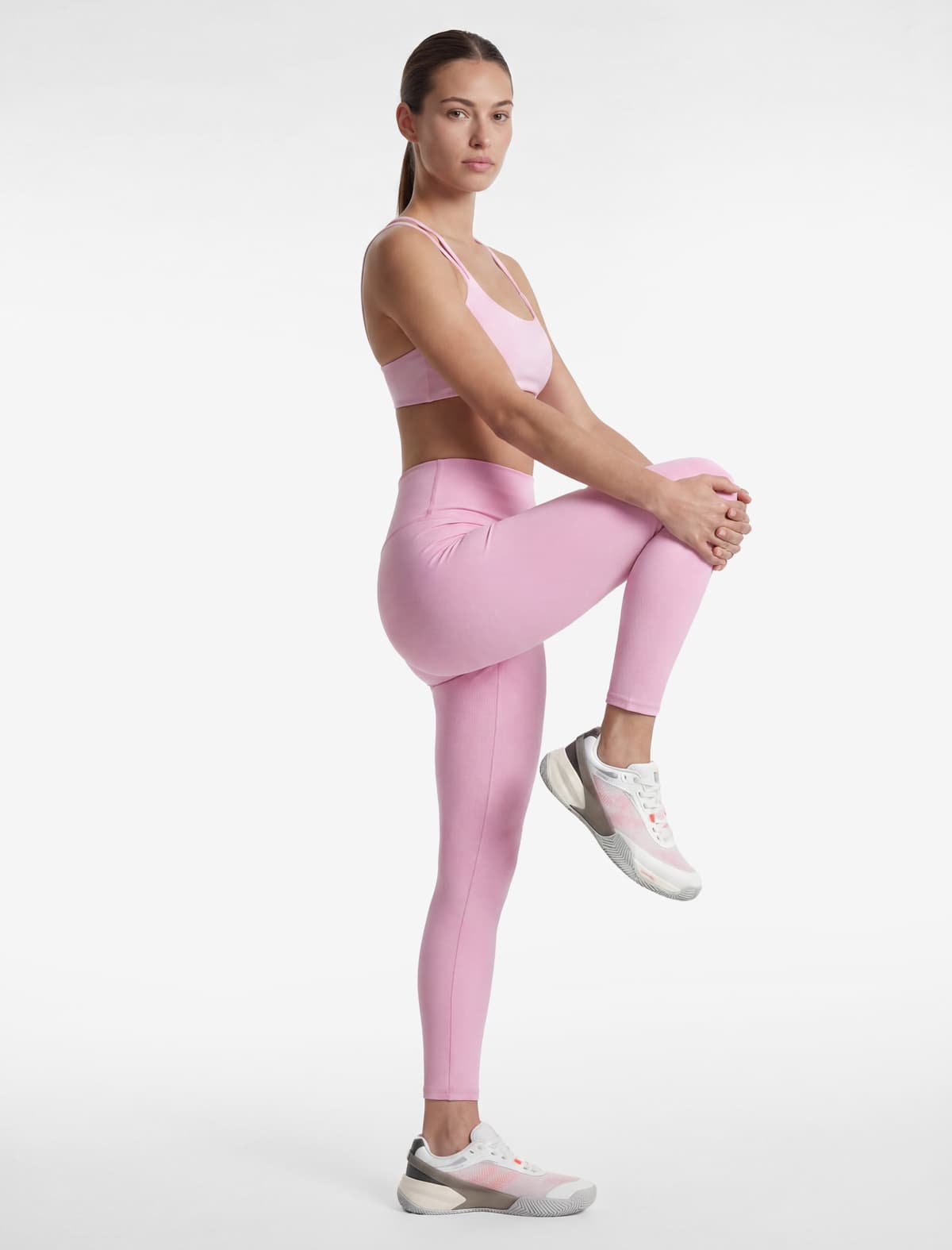 Yüksək Bel Slim fit İdman Leggings