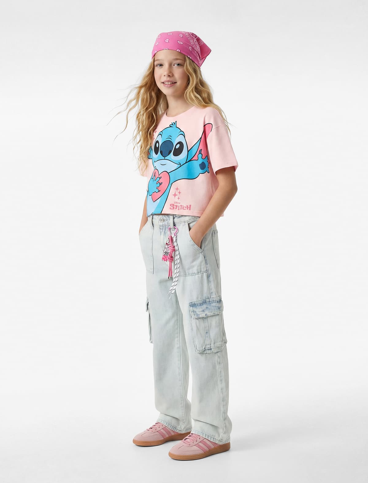 Pambıqdan Qısa Qolu Ekip Boyun Lisenziyalı Stitch Çaplı Tişört
